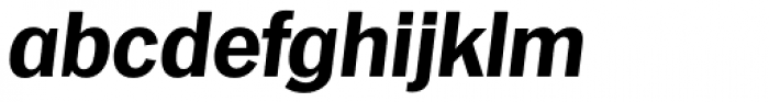 Plymouth Serial ExtraBold Italic Font LOWERCASE