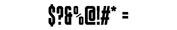 Plaak1Sathonay 41 Bold Font OTHER CHARS