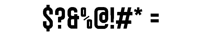 Plaak3Pradel 43 Bold Font OTHER CHARS