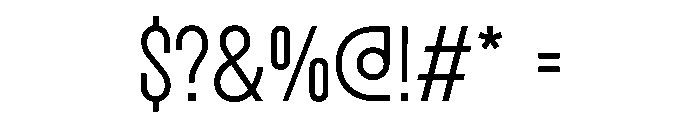 Plaak4Terme 24 Light Font OTHER CHARS