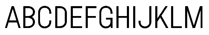 Plaak5Foch 25 Light FONT