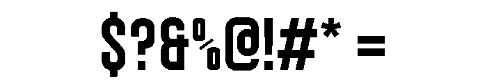 Plaax3Pradel 43 Bold Font OTHER CHARS