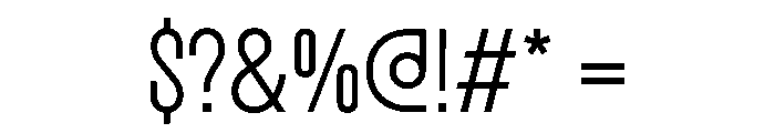 Plaax4Terme 24 Light Font OTHER CHARS