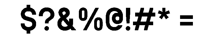 Plaax5Foch 45 Bold Font OTHER CHARS