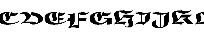 Place Black Extra Font UPPERCASE