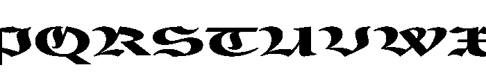 Place Black Extra Font UPPERCASE