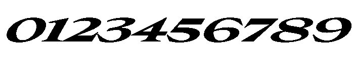 Place Black Italic Extra Font OTHER CHARS