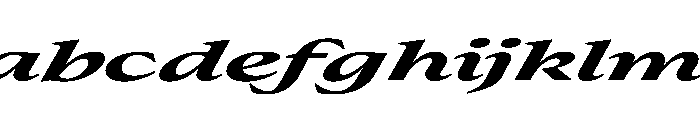 Place Black Italic Extra FONT