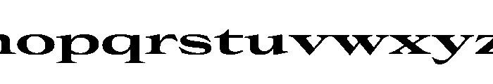 Place Bold Extra Font LOWERCASE