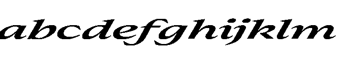 Place Bold Italic Extra FONT