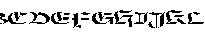 Place Display Regular Extra Font UPPERCASE