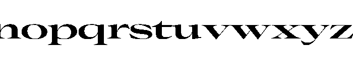 Place Display Regular Extra Font LOWERCASE