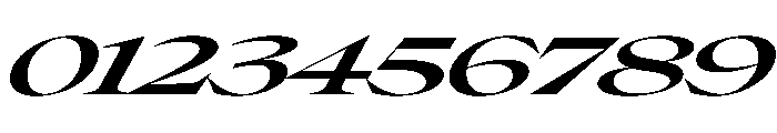 Place Display Regular Italic Font OTHER CHARS