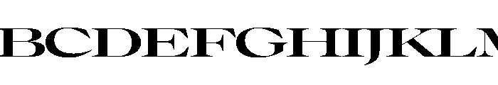Place Display Regular Font UPPERCASE