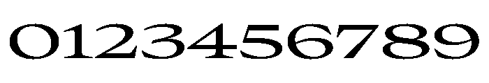 Place Regular Extra Font OTHER CHARS