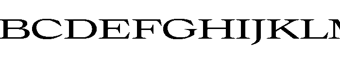 Place Regular Font UPPERCASE
