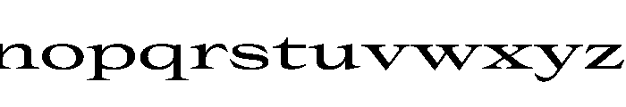 Place Regular Font LOWERCASE