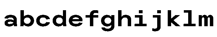 PlaidMono L FONT