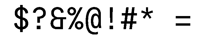 PlaidMono S Font OTHER CHARS