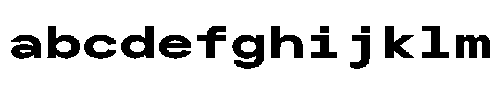 PlaidMono Xl FONT