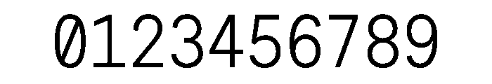 PlaidMono Xs Font OTHER CHARS