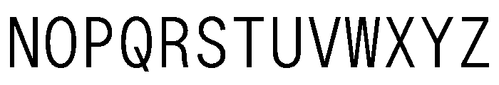 PlaidMono Xs Font UPPERCASE