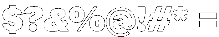 Plakat Regular E95d0ac3 Font OTHER CHARS