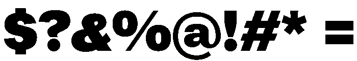 Plakat Regular Font OTHER CHARS
