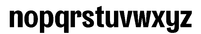 PlakatGrotesk Bold Font LOWERCASE