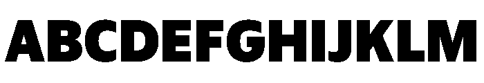 Plang Black Instance Font UPPERCASE