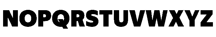 Plang Black Instance Font UPPERCASE
