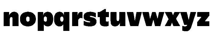 Plang Black Instance Font LOWERCASE