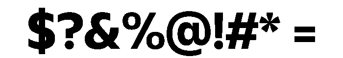 Plang Bold Instance Font OTHER CHARS
