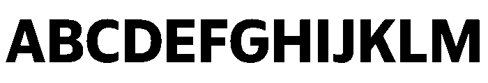 Plang Bold Instance Font UPPERCASE