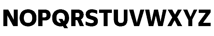 Plang Bold Instance Font UPPERCASE