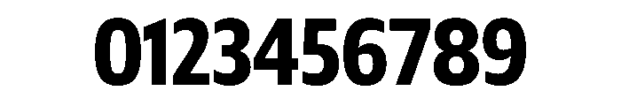 Plang CondensedBold Instance Font OTHER CHARS