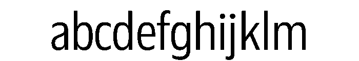 Plang CondensedLight Instance FONT