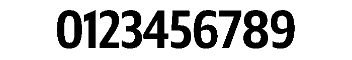 Plang CondensedSemiBold Instance Font OTHER CHARS