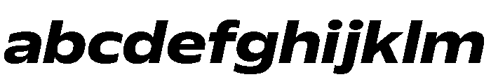 Plang ExpandedBoldItalic Instance FONT