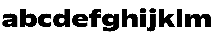 Plang ExpandedExtraBold Instance FONT