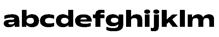 Plang ExtraExpandedBold Instance FONT