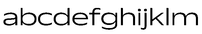 Plang ExtraExpandedLight Instance FONT