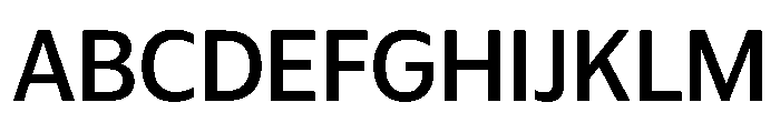 Plang Medium Instance Font UPPERCASE