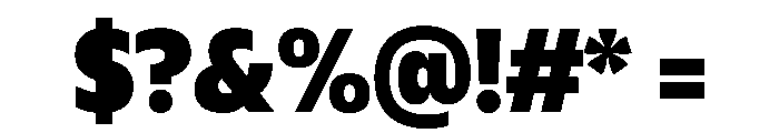 Plang NarrowBlack Instance Font OTHER CHARS