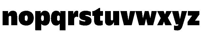 Plang NarrowBlack Instance Font LOWERCASE
