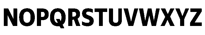 Plang NarrowBold Instance Font UPPERCASE