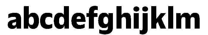 Plang NarrowBold Instance FONT