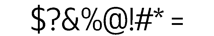 Plang NarrowLight Instance Font OTHER CHARS