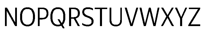 Plang NarrowLight Instance Font UPPERCASE
