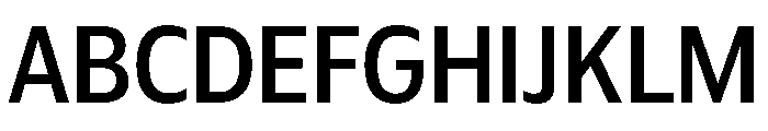 Plang NarrowMedium Instance Font UPPERCASE